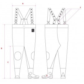 spodniobuty standard PROS tabela rozmiarów