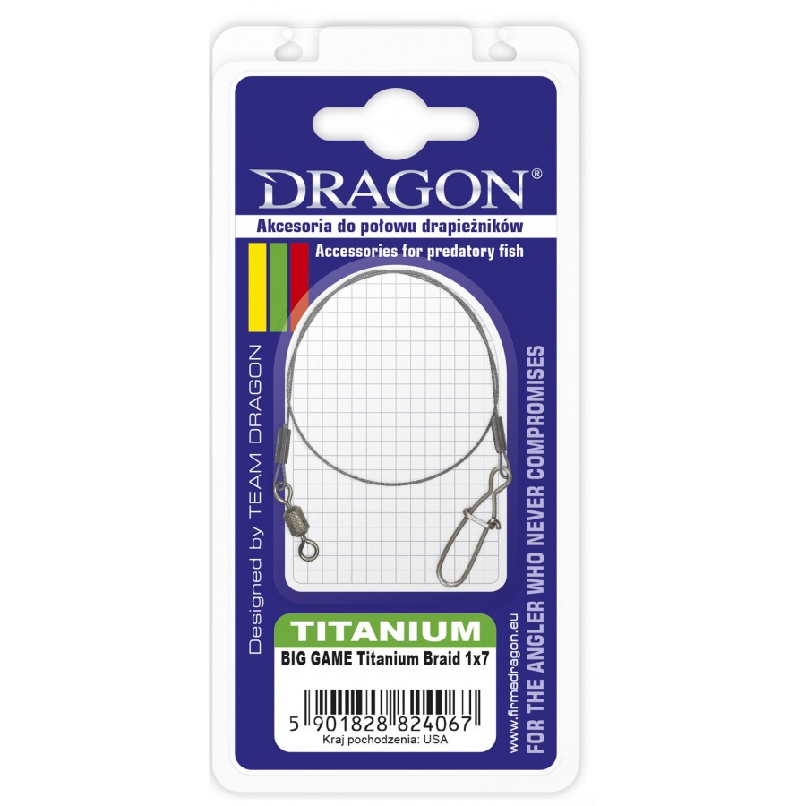 Przypon DRAGON Titanium Braid 1x7 A.F.W